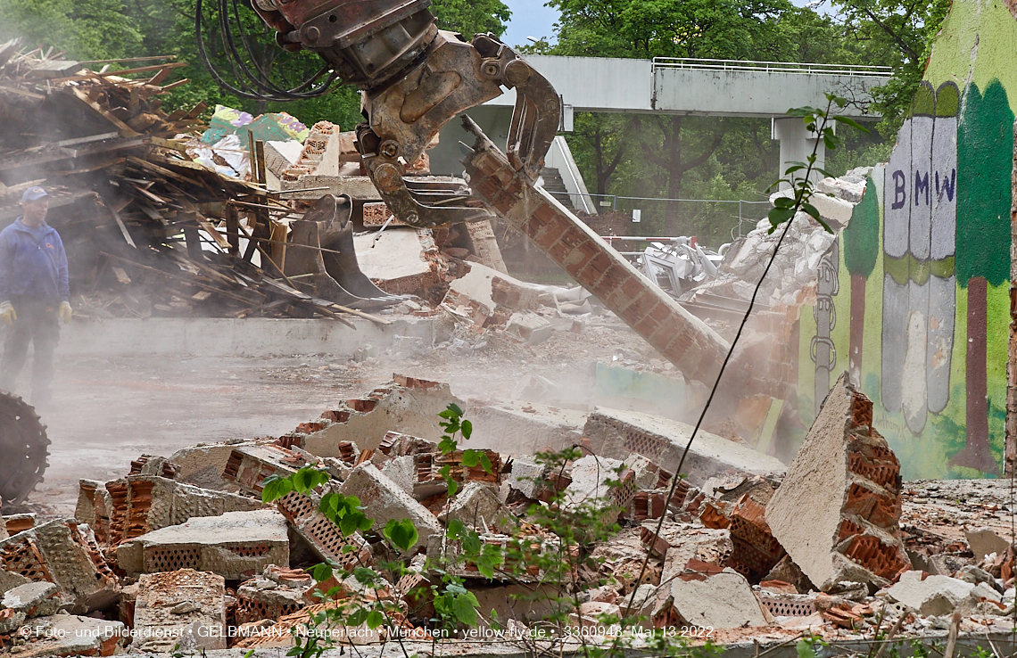 13.05.2022 - Baustelle am Haus für Kinder in Neuperlach